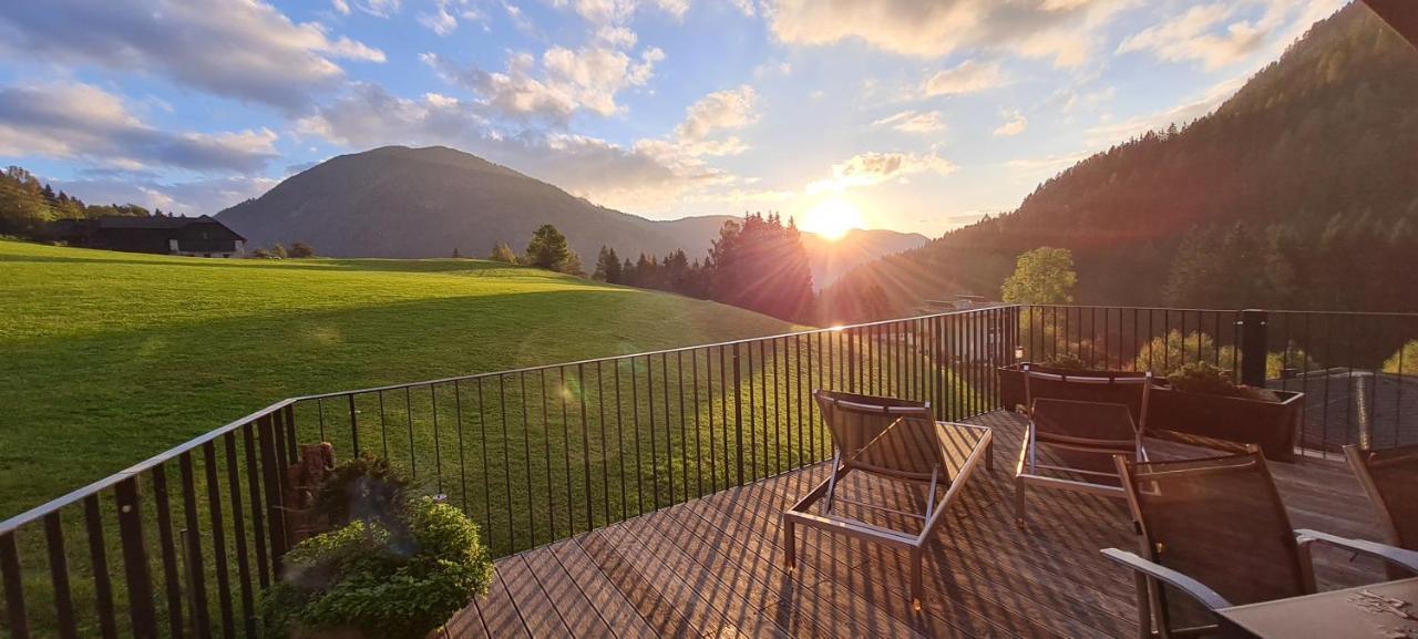 Penthouse Skyview Im Natur-Erlebnispark Bad Kleinkirchheim Patergassen Extérieur photo