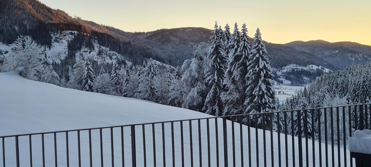 Penthouse Skyview Im Natur-Erlebnispark Bad Kleinkirchheim Patergassen Extérieur photo